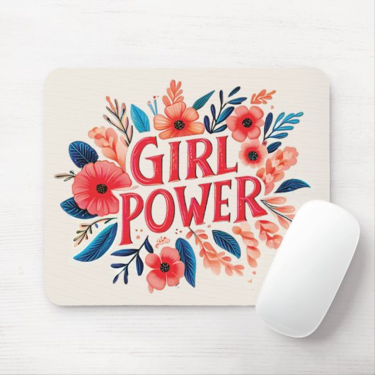 Girl Power Muismat (Met muis)