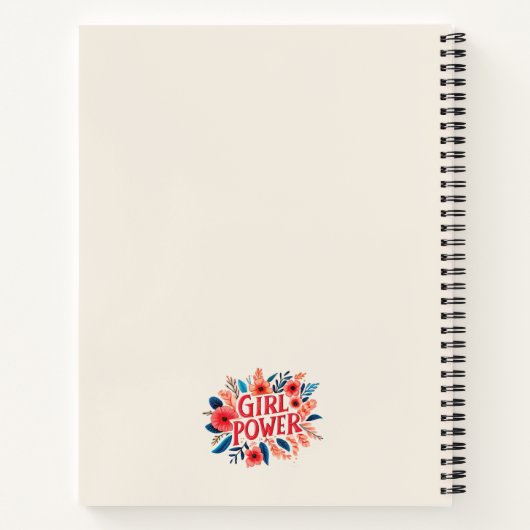 Girl Power Notitieboek (Achterkant)