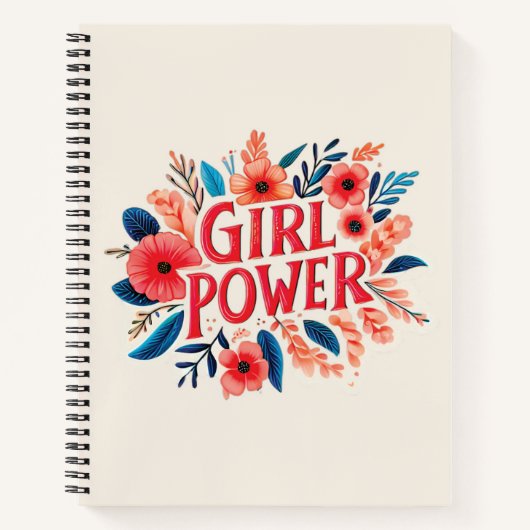 Girl Power Notitieboek (Voorkant)
