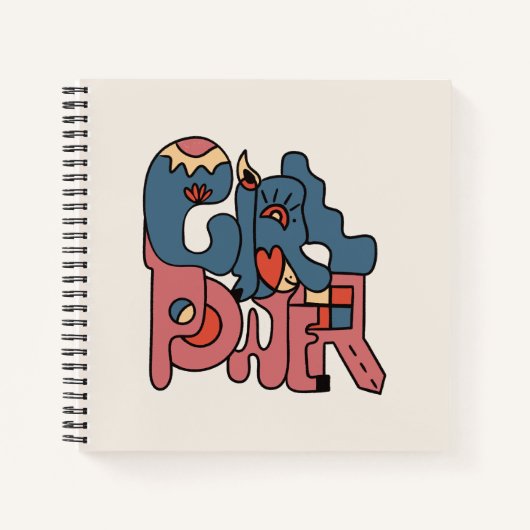 Girl Power Notitieboek (Voorkant)