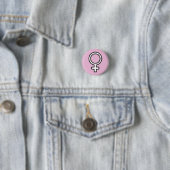 Girl Power Pin Ronde Button 3,2 Cm (In situ)