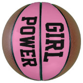 GIRL POWER PINK GIRLS Basketball Basketbal (Verticaal)