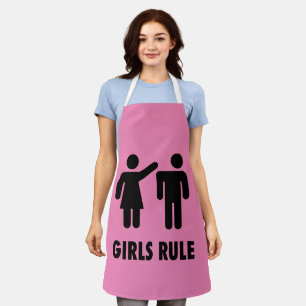 GIRL POWER PINK GIRLS KITCHEN SCHORT
