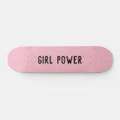 GIRL POWER PINK SKATEBOARDS (Horizontaal)