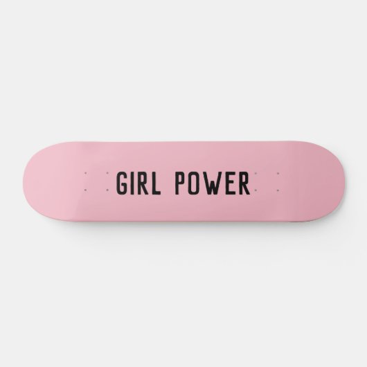 GIRL POWER PINK SKATEBOARDS (Horizontaal)