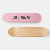 GIRL POWER PINK SKATEBOARDS (Horizontaal)