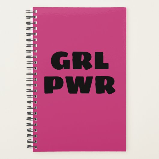 Girl Power Planner (Voorkant)