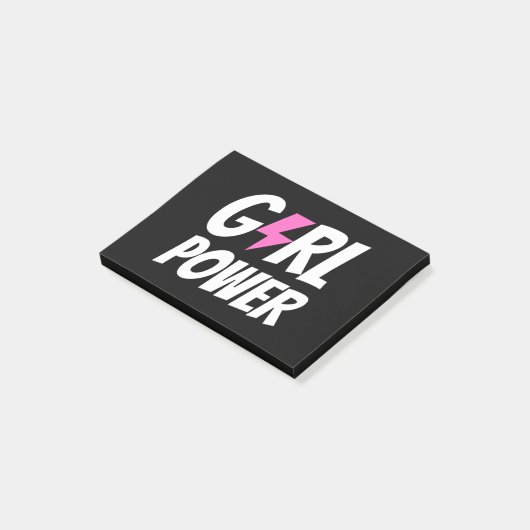 Girl Power Post-it® Notes (Schuin)