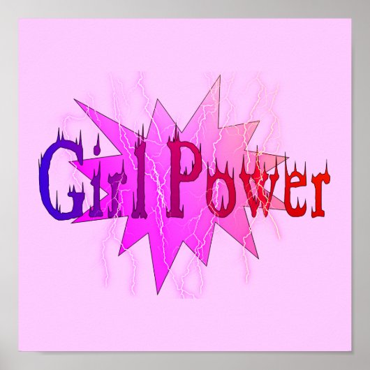 Girl Power Poster (Voorkant)