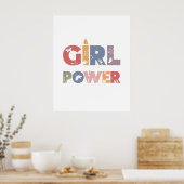 Girl Power Poster (Keuken)