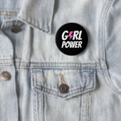 Girl Power Ronde Button 5,7 Cm (In situ)