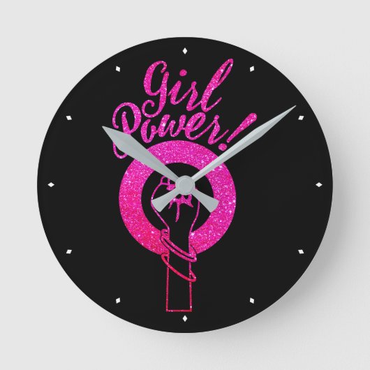 Girl Power Ronde Klok (Voorkant)