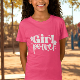 Girl Power Roze T-shirt