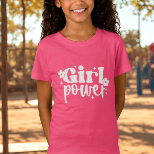Girl Power Roze T-shirt