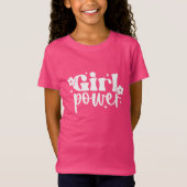 Girl Power Roze T-shirt (Voorkant)