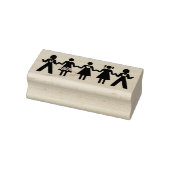 Girl Power Rubberstempel (Stempel)