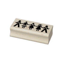 Girl Power Rubberstempel