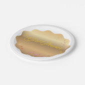 Girl Power Shape Papieren Bordje (Gekanteld)