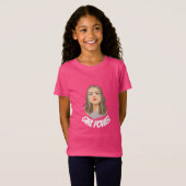 Girl Power Sign T-Shirt (Voorkant volledig)