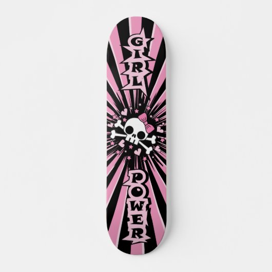 Girl Power Skateboard (Voorkant)