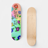 Girl Power Skateboard door Brownielocks (Voorkant)