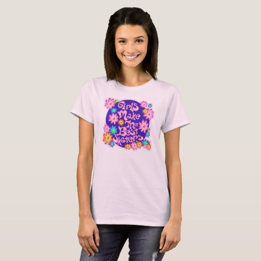 Girl Power Skater Shirt (Voorkant volledig)