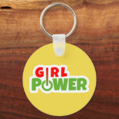 Girl Power Sleutelhanger (Voorkant)