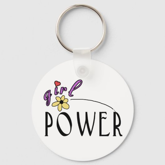 Girl Power Sleutelhanger (Voorkant)