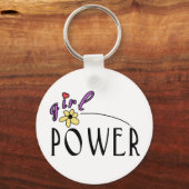 Girl Power Sleutelhanger (Voorkant)
