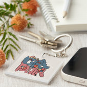 Girl Power Sleutelhanger (Voorkant Rechts)