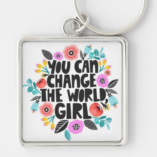 Girl Power Sleutelhanger (Voorkant)