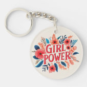 Girl Power Sleutelhanger (Voorkant)