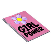 GIRL POWER SPIRAL NOTITIEBOEK JOURNAL (Rechterzijde)