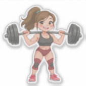 Girl Power Sticker (Voorkant)