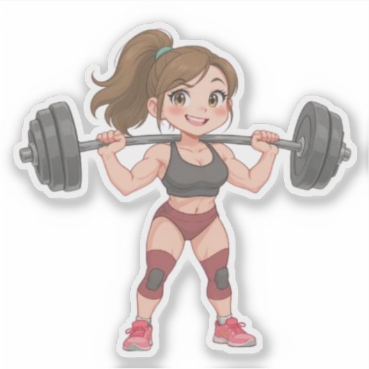 Girl Power Sticker (Voorkant)