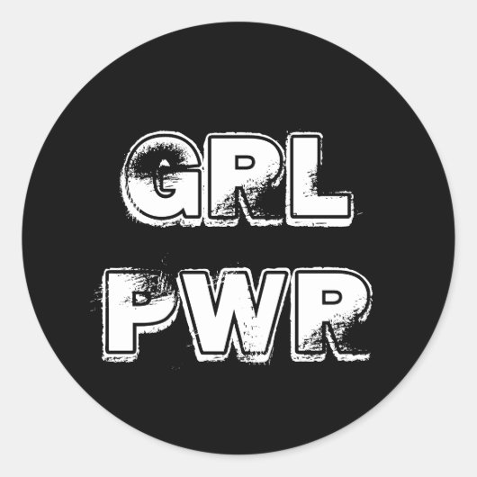Girl Power - Stickers (Voorkant)