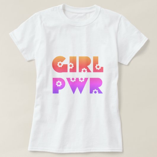 Girl Power T-Shirt (Design voorkant)