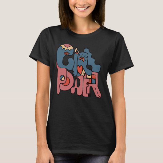 Girl Power T-Shirt (Voorkant)