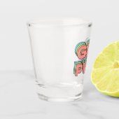 GIRL POWER T-Shirt Shot Glas (Links)