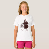 GIRL POWER  t-shirt voor meisjes (Voorkant volledig)
