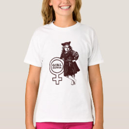 GIRL POWER  t-shirt voor meisjes