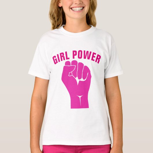 GIRL POWER T-shirts (Voorkant)