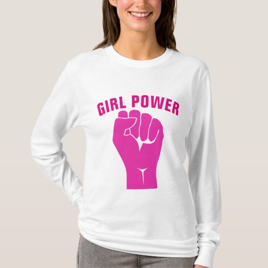 GIRL POWER T-shirts (Voorkant)