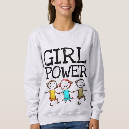 GIRL POWER T-SHIRTS & SWEATSHIRIRTS (Voorkant)