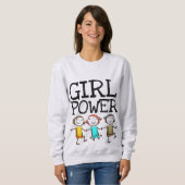 GIRL POWER T-SHIRTS & SWEATSHIRIRTS (Voorkant volledig)