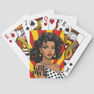 Girl Power tas 1 Pokerkaarten