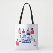 Girl Power Tote Bag (Voorkant)