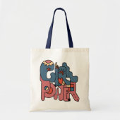 Girl Power Tote Bag (Voorkant)