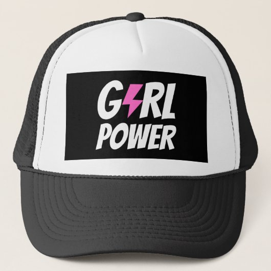 Girl Power Trucker Pet (Voorkant)