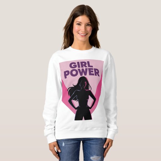 GIRL POWER TRUI (Voorkant volledig)